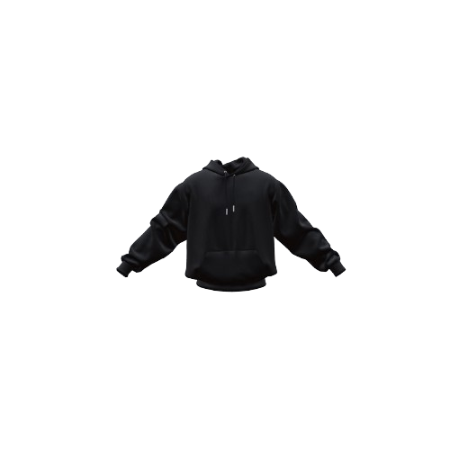 Black hoodie