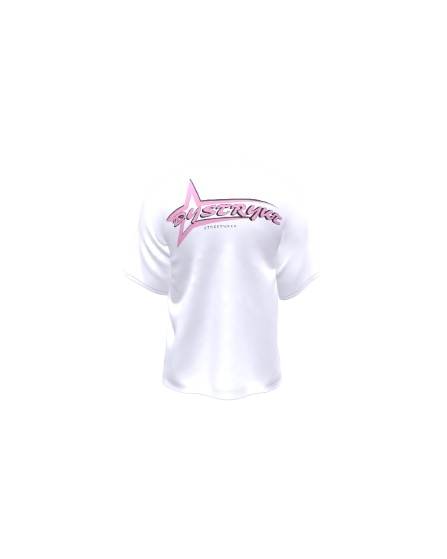 Oversized boxy T-shirt.