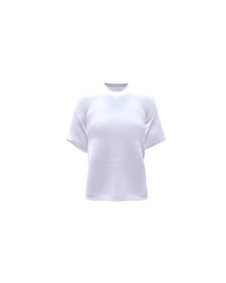 Oversized boxy T-shirt.